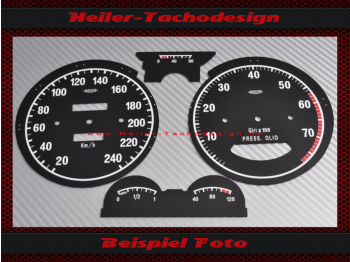 Speedometer Discs for Alfa Romeo 2000 GTV Bertone GT 2000 Veloce 1972