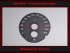 Speedometer dial for BMW X1 F48 from 2017 large display 160 Mph to 260 Kmh