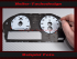 Speedometer dial for BMW X1 F48 from 2017 large display 160 Mph to 260 Kmh
