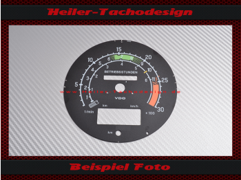 Speedometer disc for tractor meter Mercedes MB Trac 1000