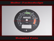 Traktormeter Tachoscheibe für Mercedes MB Trac 1000