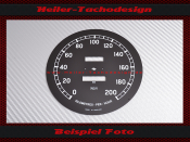 Speedometer Disc for Jaguar MK4 1945 XK 120 XK 140 120...