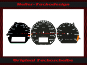 Speedometer Discs for VW Corrado 260 Kmh with Display