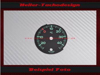 Zifferblatt Temperaturanzeige für Porsche 911 / 356 Motometer