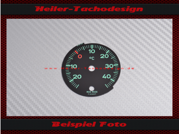 Zifferblatt Temperaturanzeige für Porsche 911 / 356 Motometer