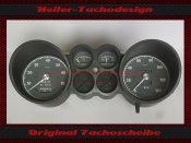 Set Speedometer Glasses Alfa Romeo 2000 GTV Bertone GT 2000 Veloce 1972