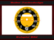 Speedometer Disc NSU Max 0 to140 Kmh Ø76 mm 1954 to 1963 - 2