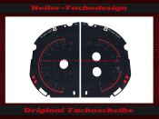Speedometer Discs for Dodge Durango SRT 2019 180 Mph to 280 Kmh