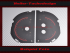 Speedometer Discs for Dodge Durango SRT 2019 180 Mph to 280 Kmh