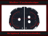 Speedometer Discs for Dodge Durango SRT 2019 180 Mph to 280 Kmh