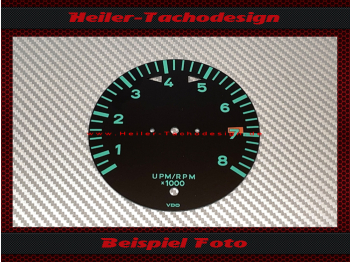 Drehzahlmesser Scheibe für Porsche 911 901 8000 UPM - 3