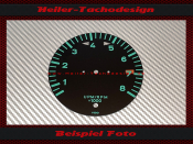 Tachometer Disc for Porsche 911 901 8000 RPM - 3