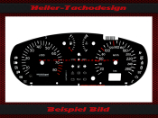Speedometer Disc Renault Clio V6 Phase 2 Mph to Kmh