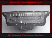 Tacho Aufkleber + Tachoglas für Ford Galaxie 500 oder LTD 1963 120 Mph zu 200 Kmh