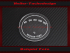 Glas Skala Fernthermometer Opel Blitz Motometer 40 bis 120 °C Ø62 mm