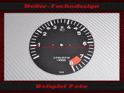 Tachometer Disc for Porsche 911 from 7 auf 8 1000 RPM...