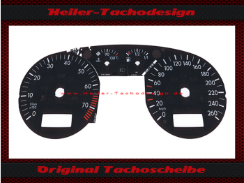 Speedometer Discs for Vw Golf 4 Bora Passat 3B B5 T4 260 Kmh - 1