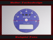 Tachometer Disc with BC for Porsche 911 964 993 Red Area from 6800 RPM