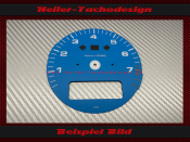 Drehzahlmesser Zifferblatt für Porsche 911 964 993 mit Bordcomputer Roter Bereich ab 6800 UPM