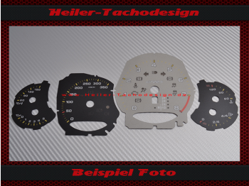 Speedometer Discs for Porsche 911 991 GT2 RS 350 Kmh