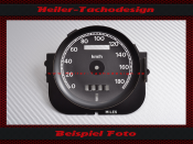 Speedometer Sticker for Ford Ranchero without Removal of the pointer 1973 120 Mph to 190 Kmh - 2