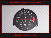 Tachometer Disc for Mercedes SL W107 R107 W116 with Clock...