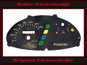 Speedometer Disc for Piaggio Sfera RST 125 50 1995 1996 140 Kmh