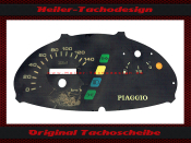 Tachoscheibe für Piaggio Sfera RST 125 50 1995 1996