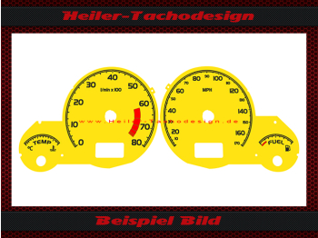 Speedometer Disc for Audi A8 D2 Petrol Mph to Kmh