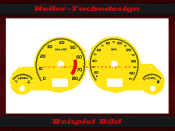 Tachoscheiben für Audi A8 D2 Benzin Mph zu Kmh
