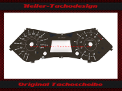 Tachoscheibe für Yamaha T-Max 530 2014 120 Mph zu 200 Kmh