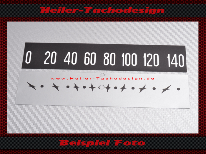 Platte 1x4 mit Aufkleber Tacho (2431pb559) aus 8458 RAR in Hessen