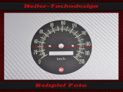 Speedometer Sticker Chevrolet Camaro RS / SS 1969 120 Mph...
