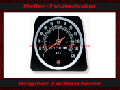 Tacho Aufkleber für Chevrolet Camaro RS SS 1969 120...