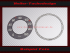 Speedometer Disc for Mercedes 170V oder 170S W136 W187 W191 160 Kmh
