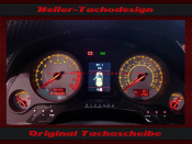 Tachoscheiben für Lamborghini Gallardo LP570-4 Superleggera 210 Mph zu 340 Kmh 10000 UPM