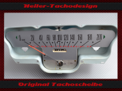 Speedometer Sticker for Ford Galaxie Fairlane 1964 120...