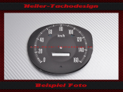 Speedometer Sticker for Dodge D100 1977 100 Mph to 160 Kmh