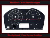 Tachoscheibe für BMW 1er 2er X1 F20 F21 F22 F23 F45 F46 F48 Sport 260 Kmh 7500 UPM