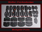 Oil temperature Oil pressure Fuel gauge VW Porsche 356...
