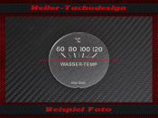 WasserTemperature Display Plexiglasskala Opel...