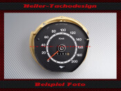 Tacho Aufkleber Ford Mustang 1971 bis 1973 120 Mph zu 200...