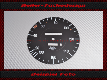 Speedometer Disc for Mercedes W107 R107 380 SL electronic Speedometer 180 Kmh extended Mph to Kmh