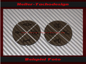 Tacho Symbole Alfa Romeo 2000 GTV Bertone GT 2000 Veloce 1972