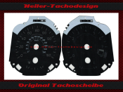 Speedometer Discs for Ford Mustang 2018 160 Mph to 260 Kmh Tachometer from 7500 to 8000 RPM