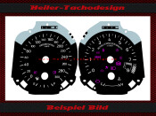 Speedometer Disc Ford Mustang 300 KmhTachometer Range...