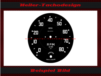 Tachometer Disc Turner Sports Cars Ø92
