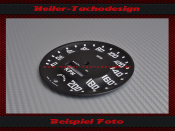 Speedometer Disc for Turner Sports Cars Ø92 mm 120...