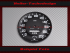 Speedometer Disc for Turner Sports Cars Ø92 mm 120 Mph to 200 Kmh