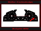 Tachoscheibe für Porsche Cayenne Turbo S 9PA 2002...